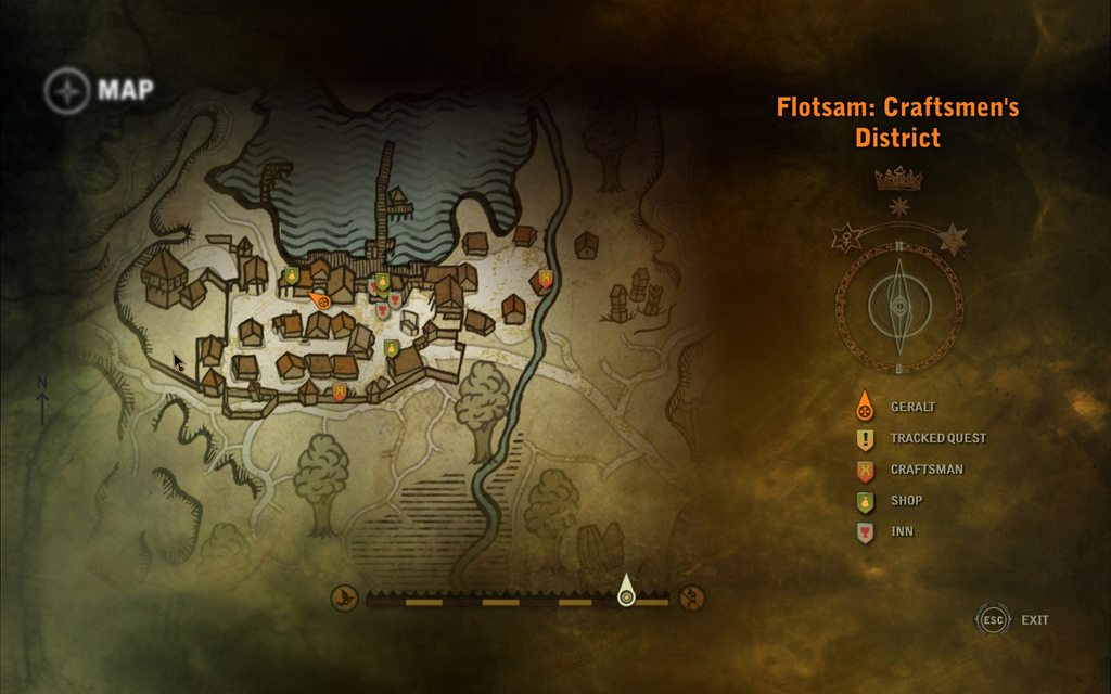 the witcher 2 Stuck in Flotsam Arqade