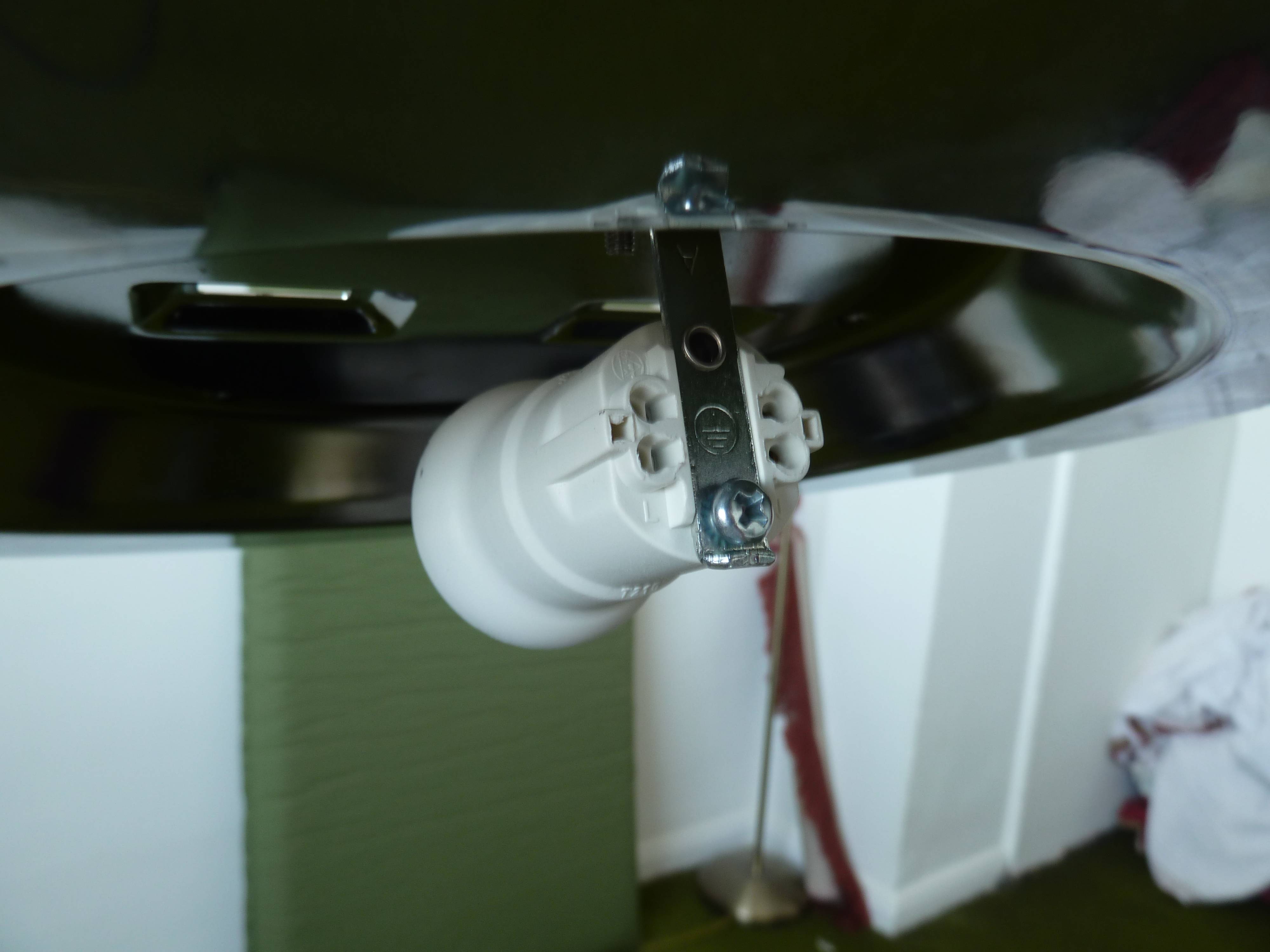 How to install this ceiling lamp Home Improvement Stack Exchange