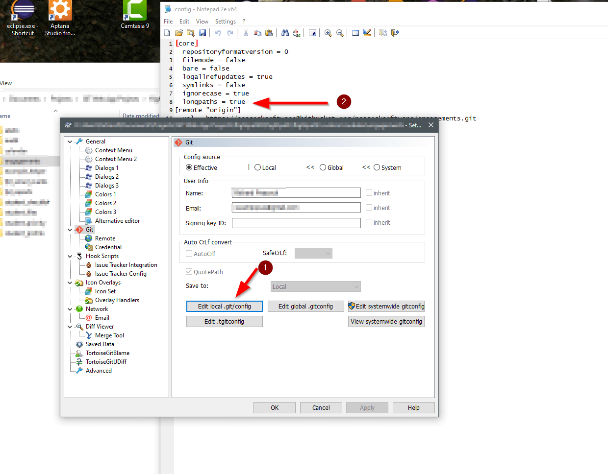 Filename too long in Git for Windows Stack Overflow