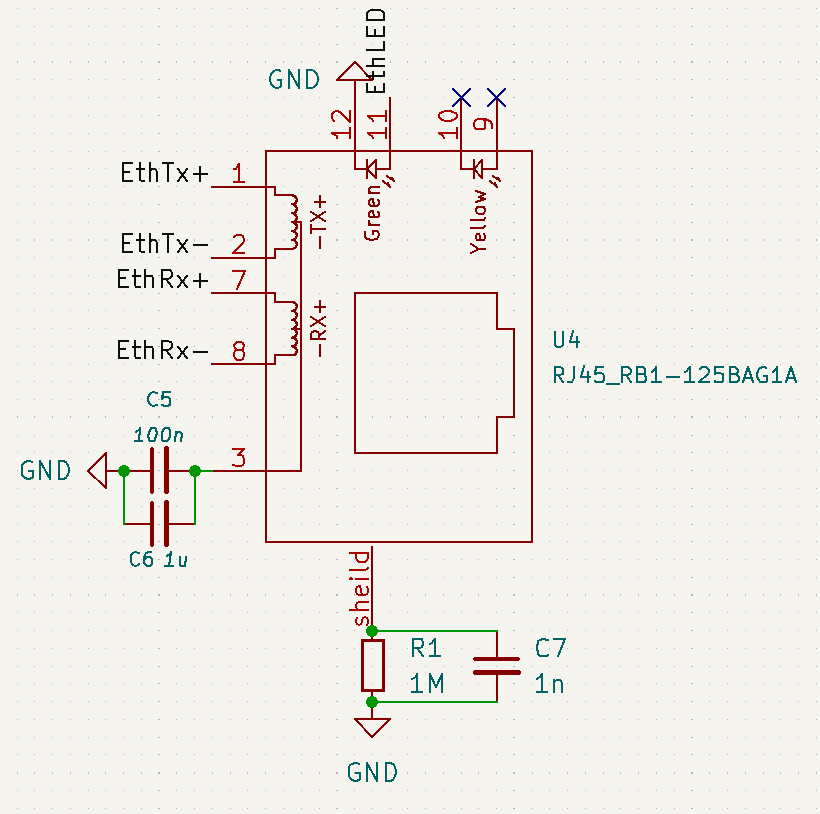 Ethernet external magnetics layout - Electrical Engineering Stack Exchange