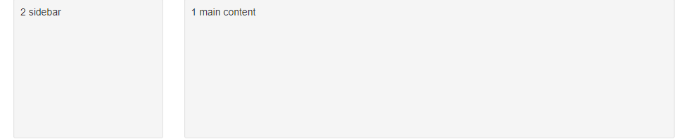 html What's the point of column ordering in Bootstrap? Stack Overflow