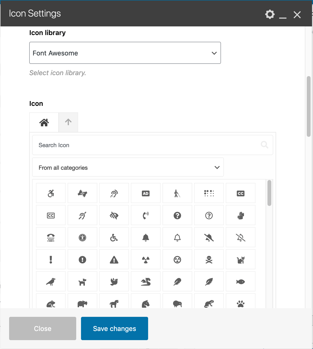 Tuyển chọn 999 Setting icon font awesome ưa chuộng nhất