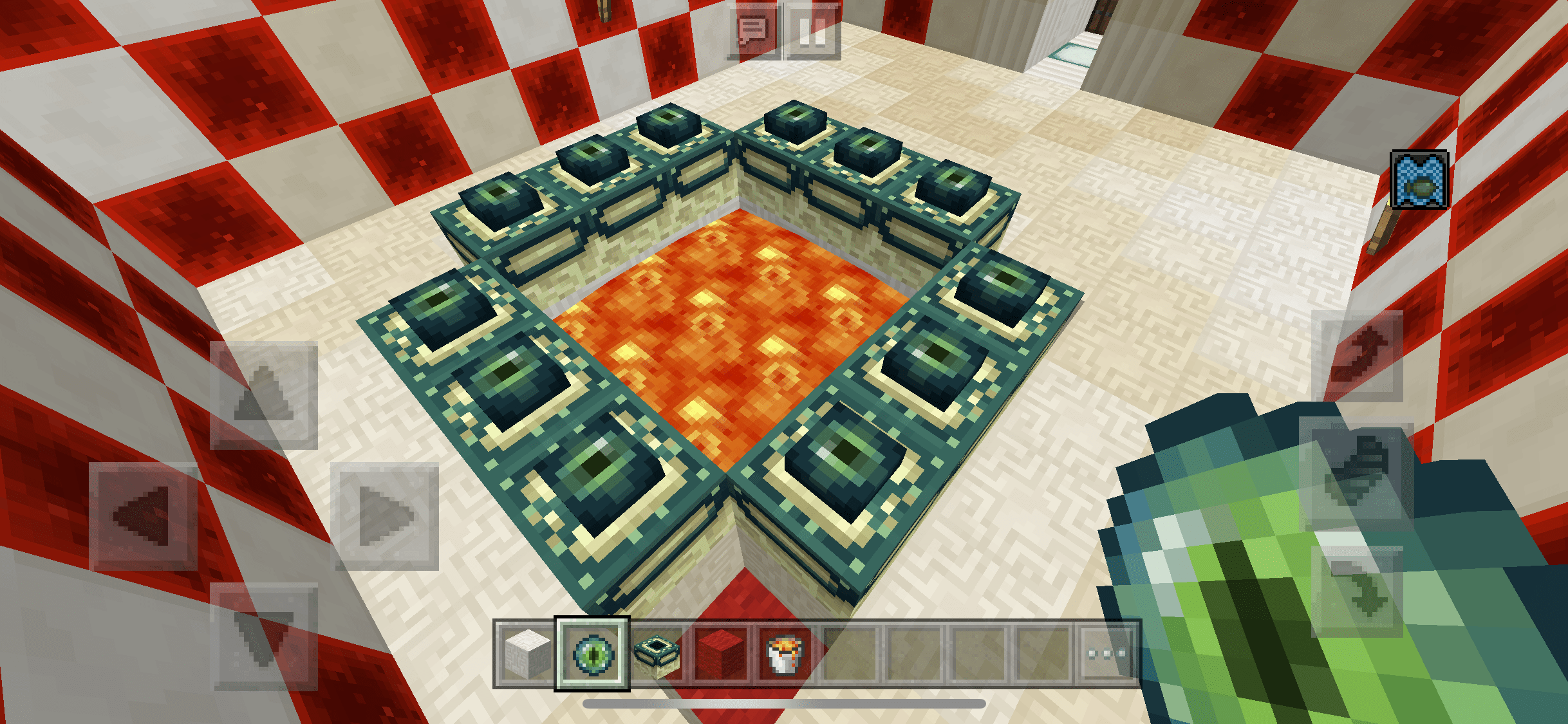 minecraft bedrock edition How to make end portal?! Help