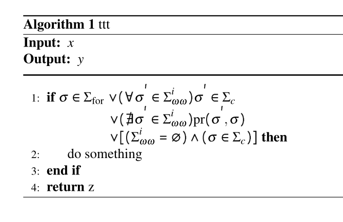 algorithmicx Erroneous placement of `then` in a broken