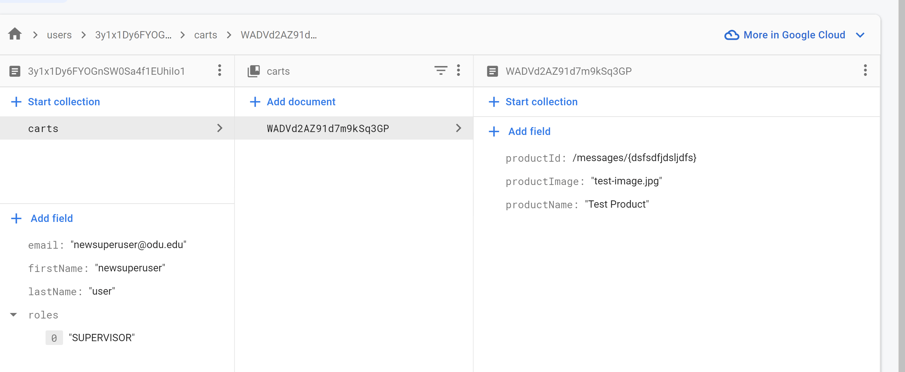 javascript about user authentication and storing user data Stack