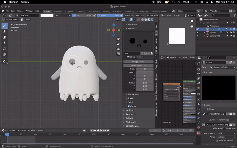 modeling texture painting acting up and painting in other places than