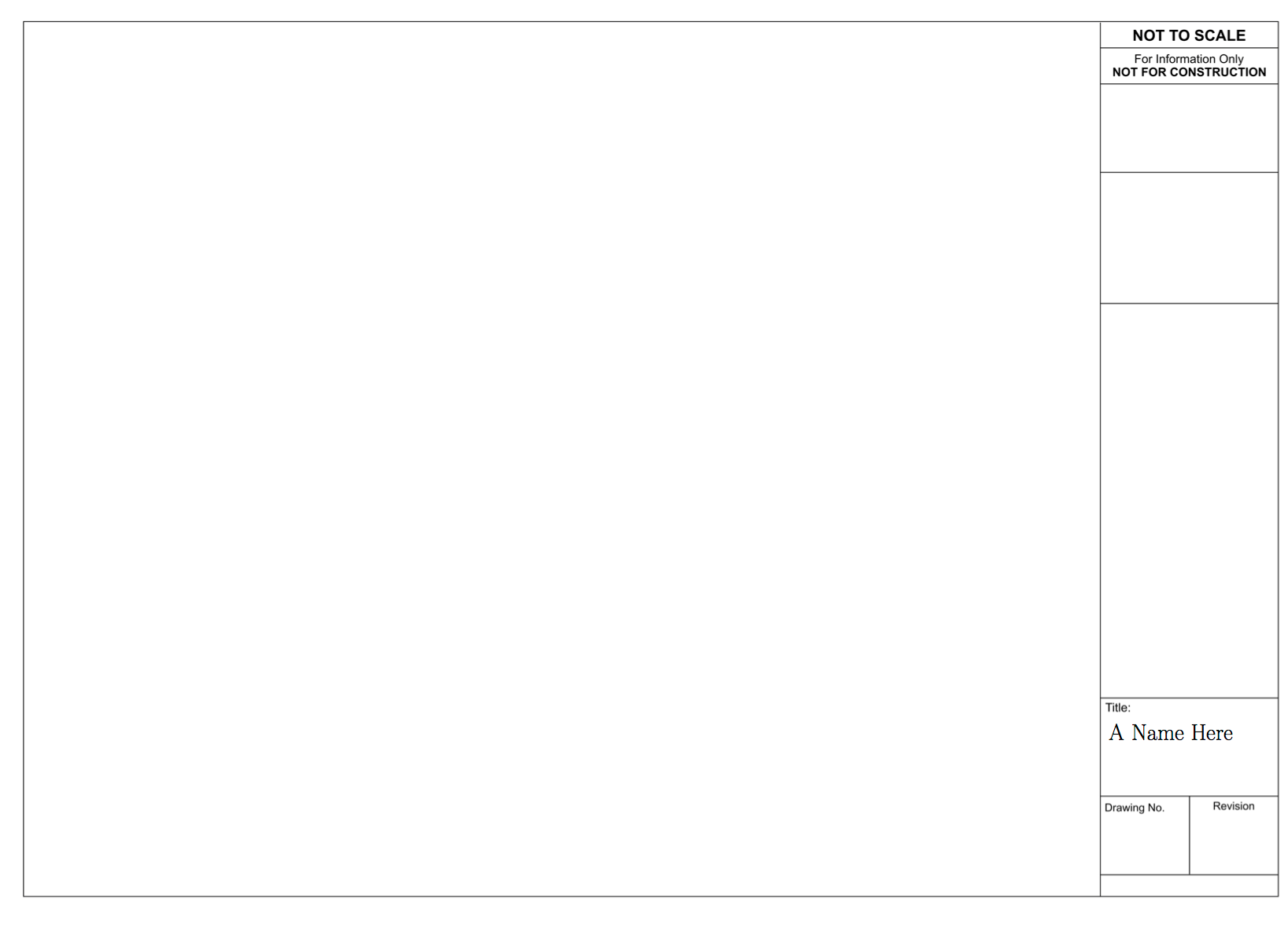 tikz pgf A3 Drawing Template TeX LaTeX Stack Exchange