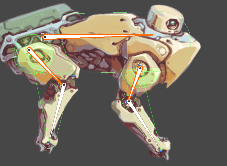 unity 2D active ragdoll/physicsbased procedural