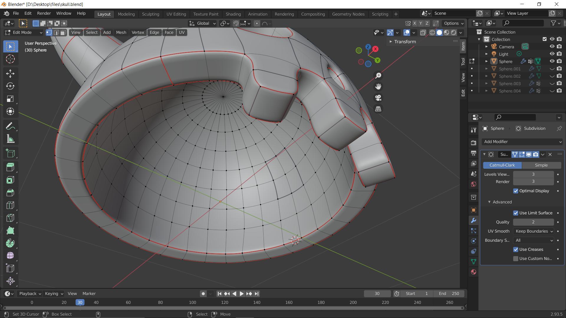 modeling What are these thick black edges and how can I remove them