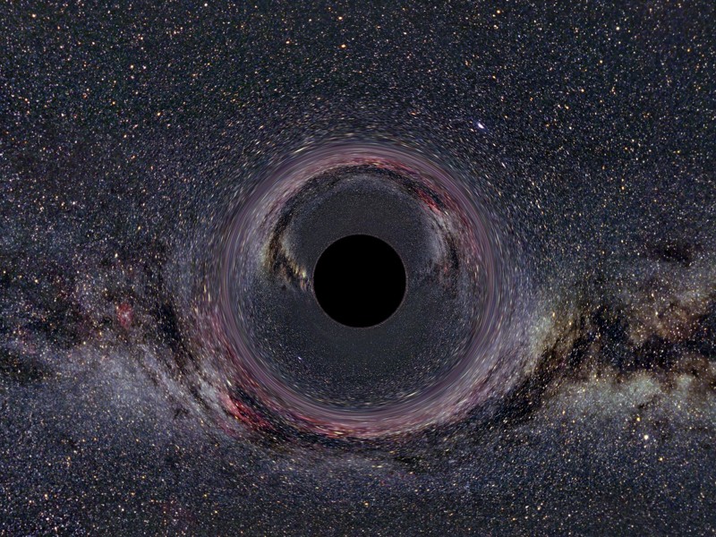 space time What shape are black holes theorized to be? Astronomy