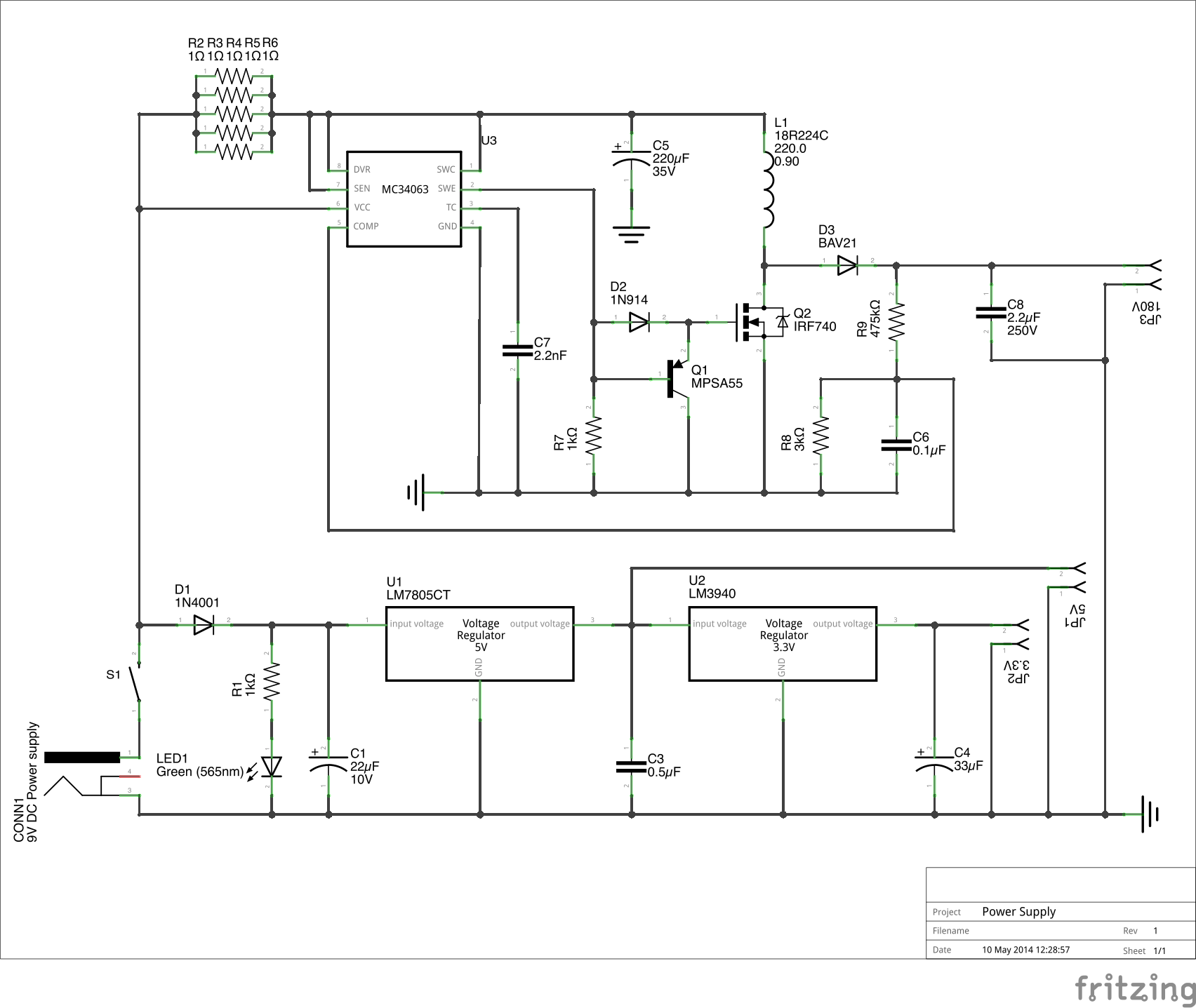 Is this power supply design ok? Electrical Engineering Stack Exchange
