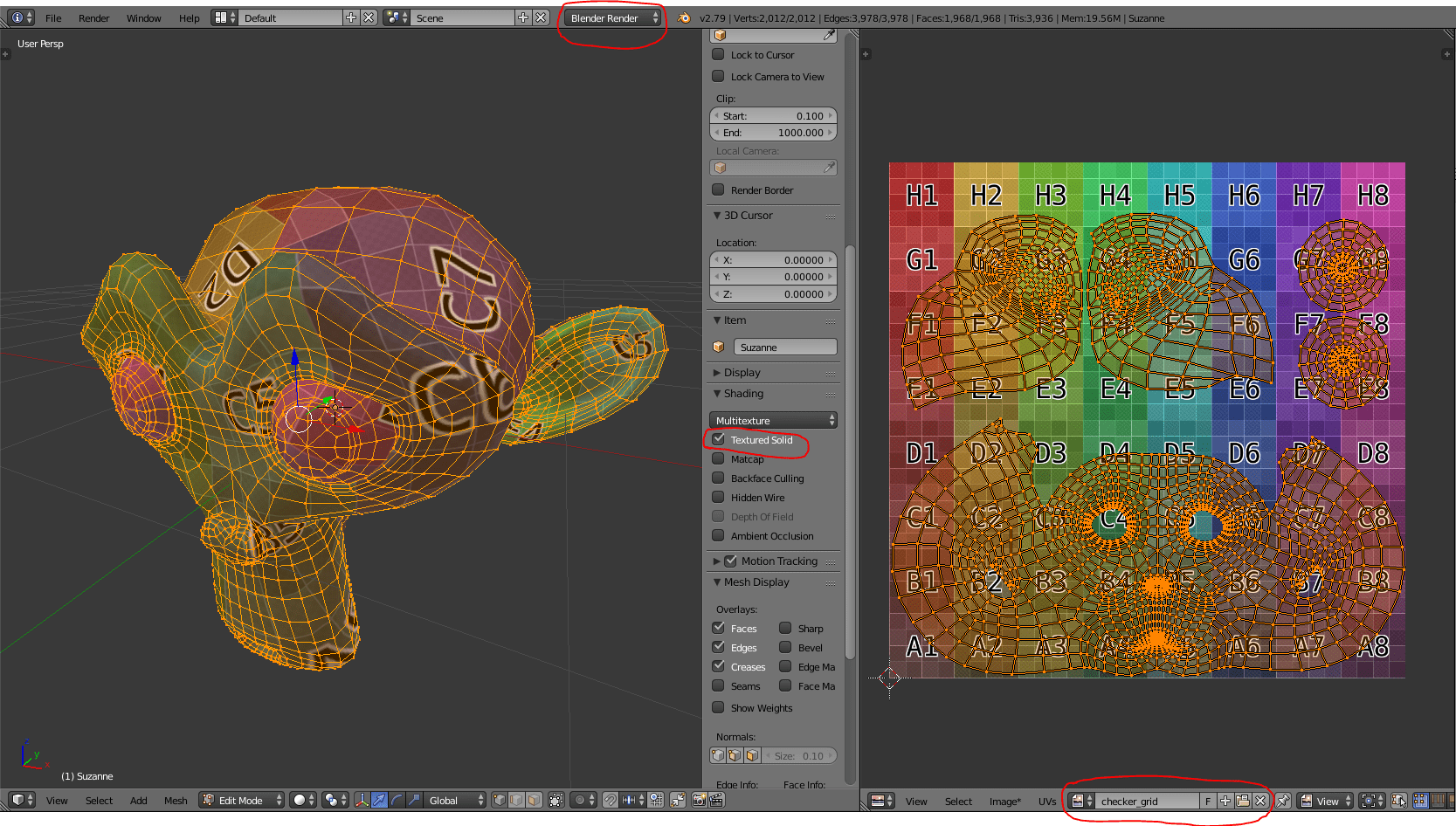 modeling How does a texture image file get mapped on an OBJ model