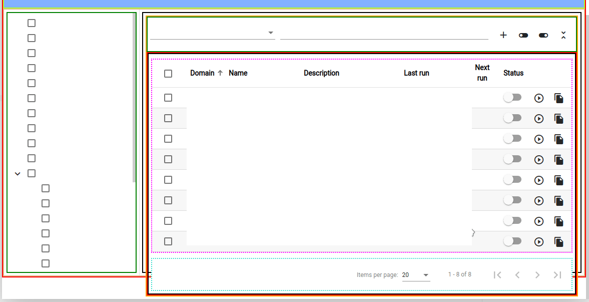 html Table max height as parent div with scrollbar Stack Overflow