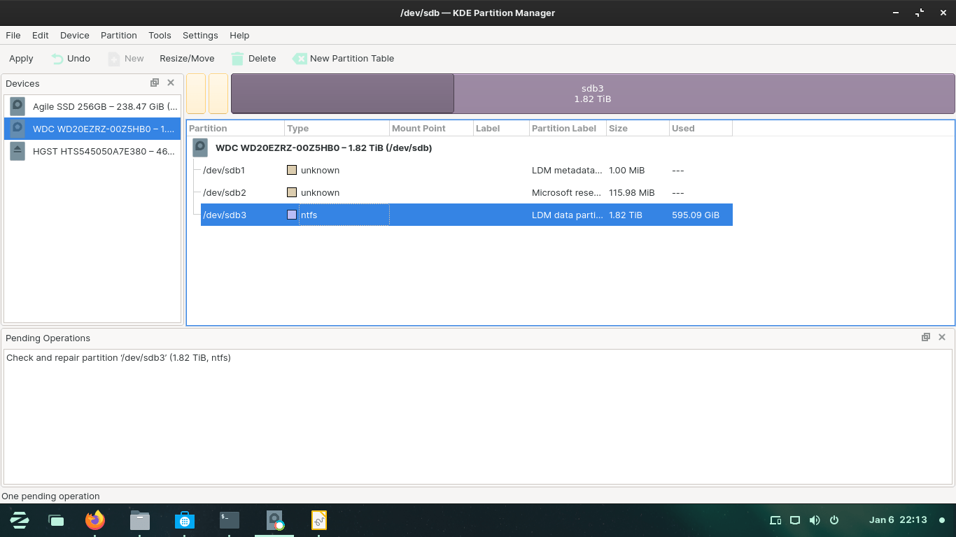 hard drive How to convert NTFS to ext file system without loosing