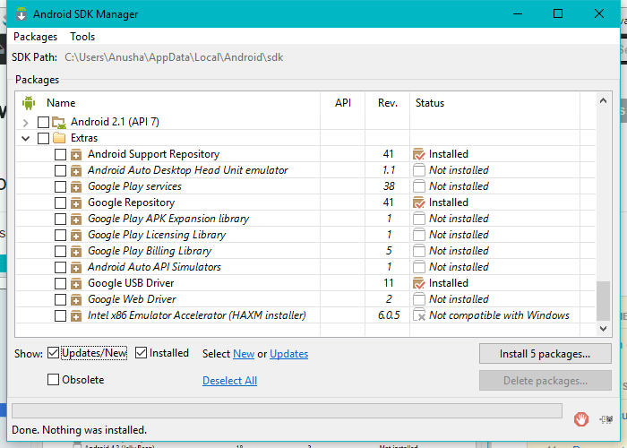 Intel X86 Emulator Accelerator (haxm Installer) Sugartrk
