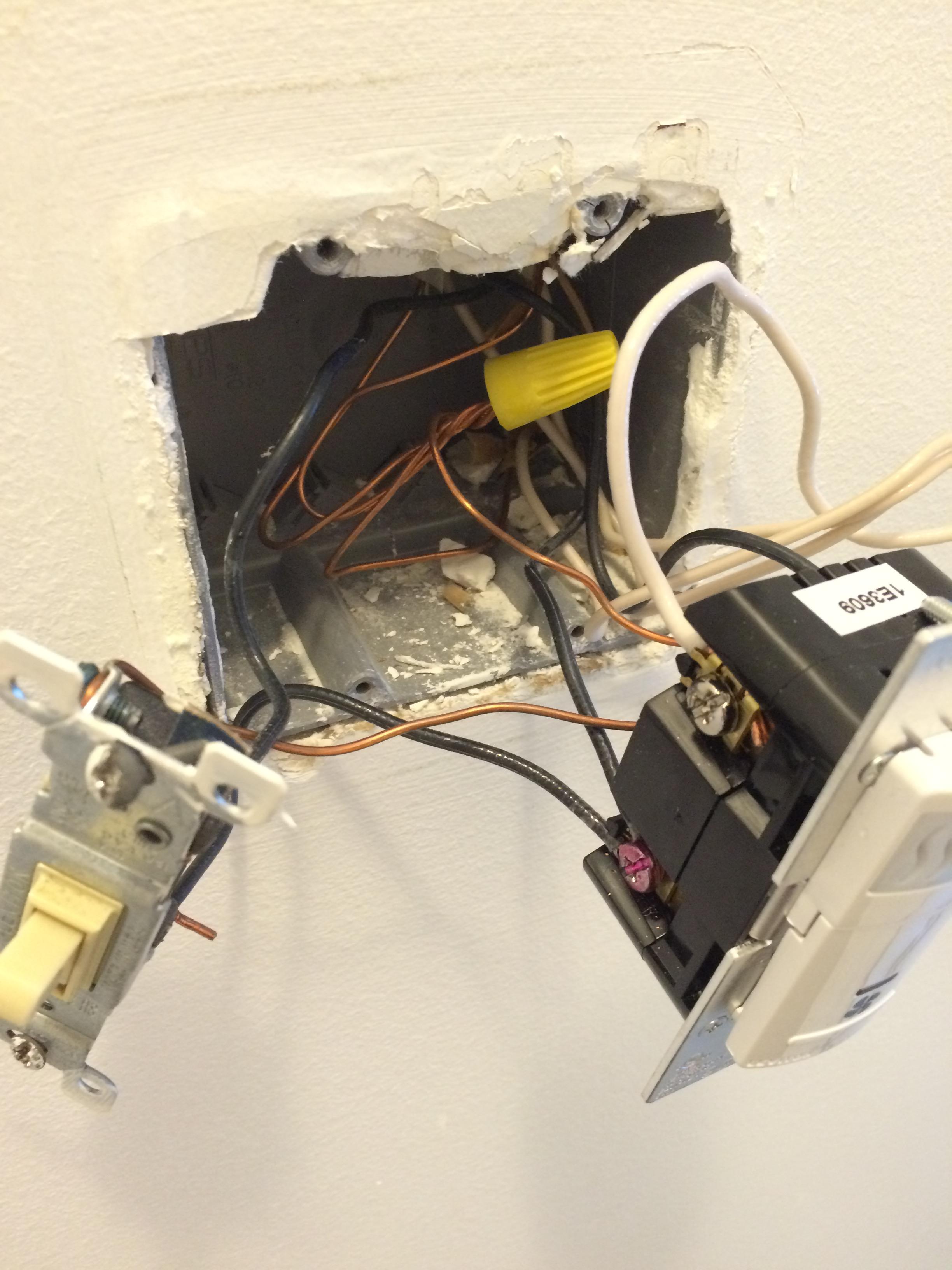 Electrical Fan humidity switch doesn’t install Love & Improve Life