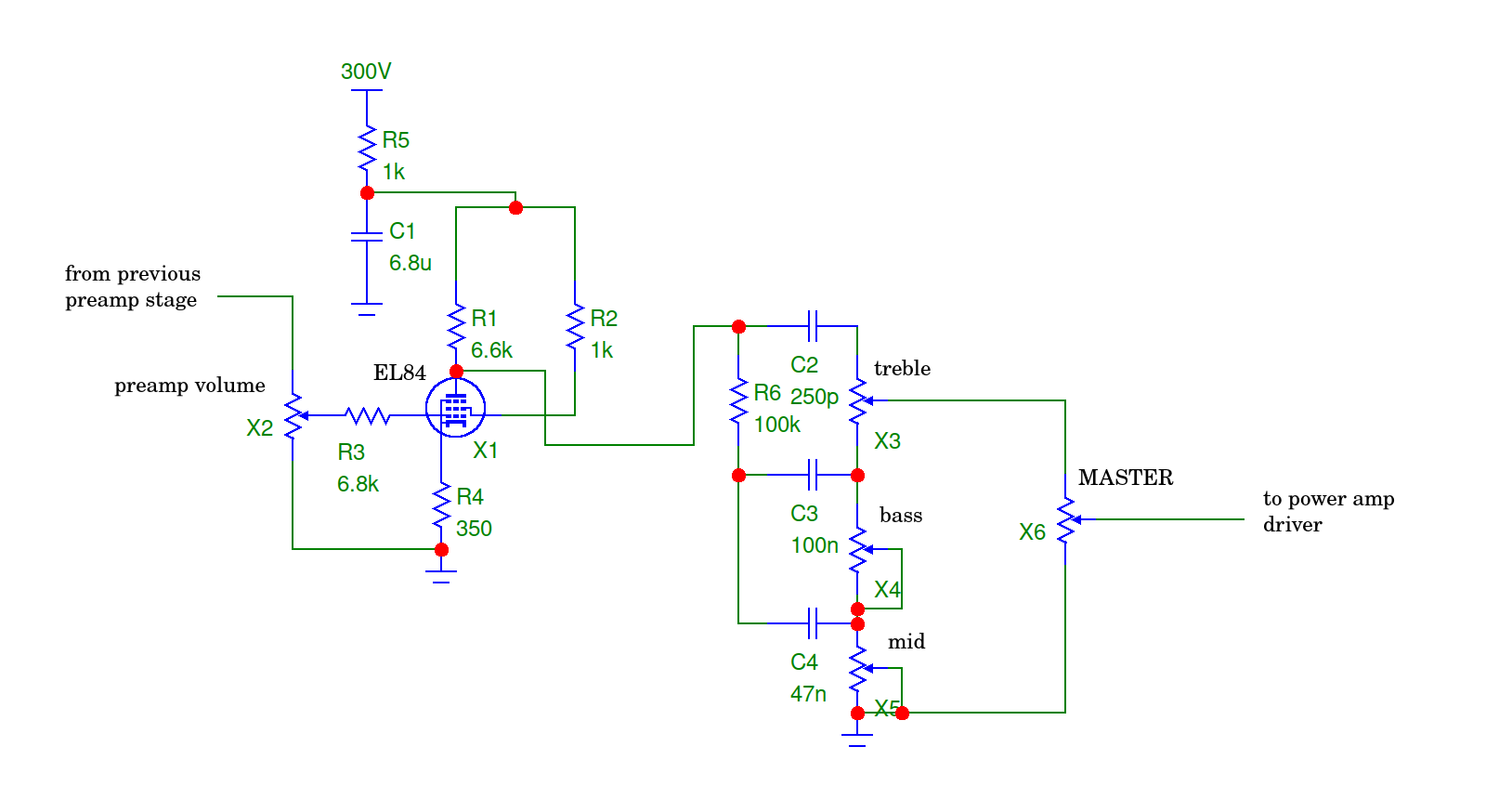 Strange ringing/oscillation in guitar tube amp Electrical Engineering