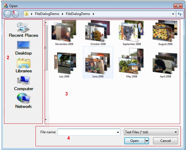 c windows forms file browser with 'any' data source Stack Overflow