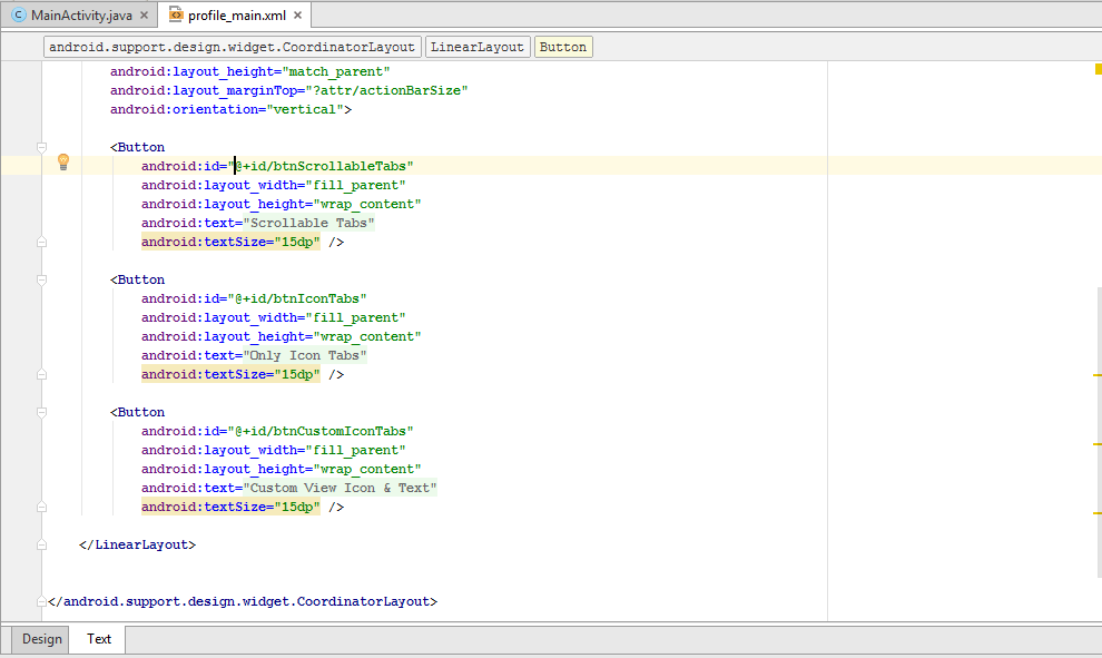 android Null pointer exception When making an intent