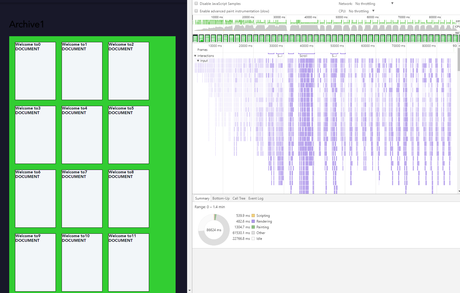 angular Angular2 large list scroll performance Stack Overflow