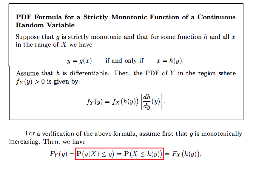probability How does x change to X in this formula but not y to