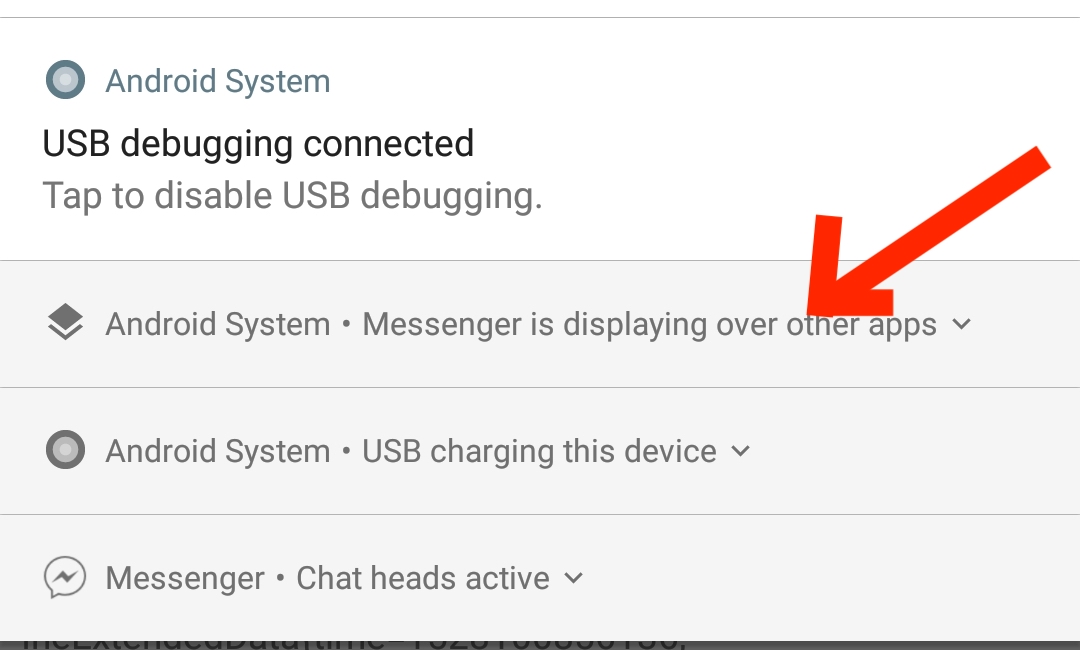 Android O Single line Notification like the "Android System USB