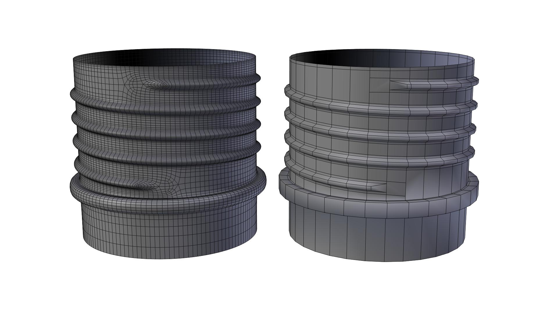 modeling How to model the bottle threads? Blender Stack Exchange