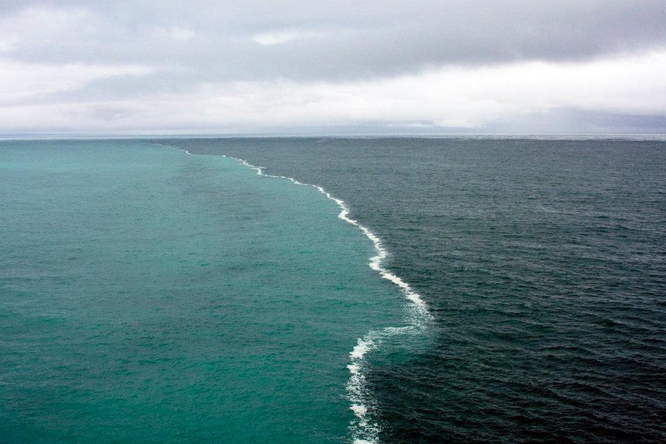 fluid dynamics How can two seas not mix? Physics Stack Exchange