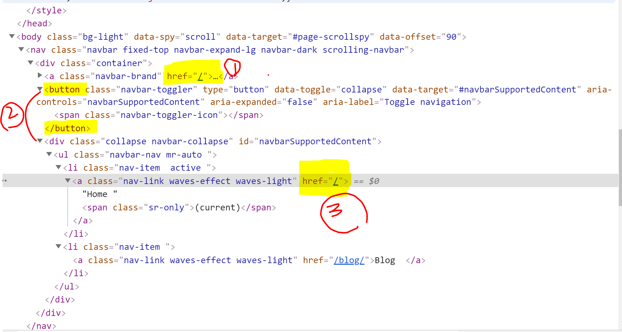javascript How to add a 'link back to homepage button' in HTML