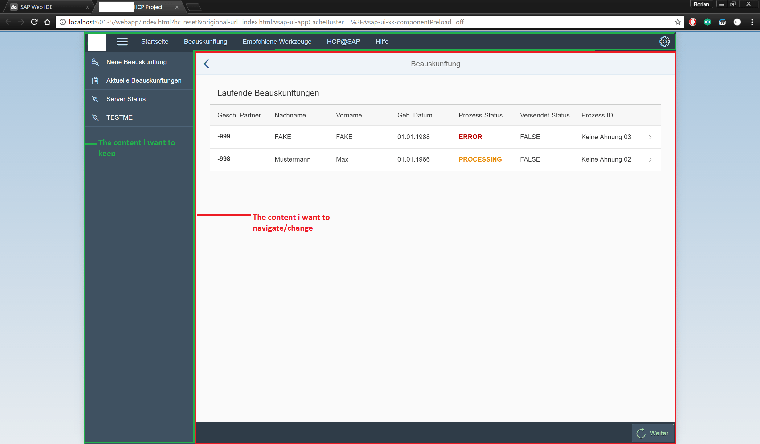 SAPUI5 header, sidebar and navigation Stack Overflow