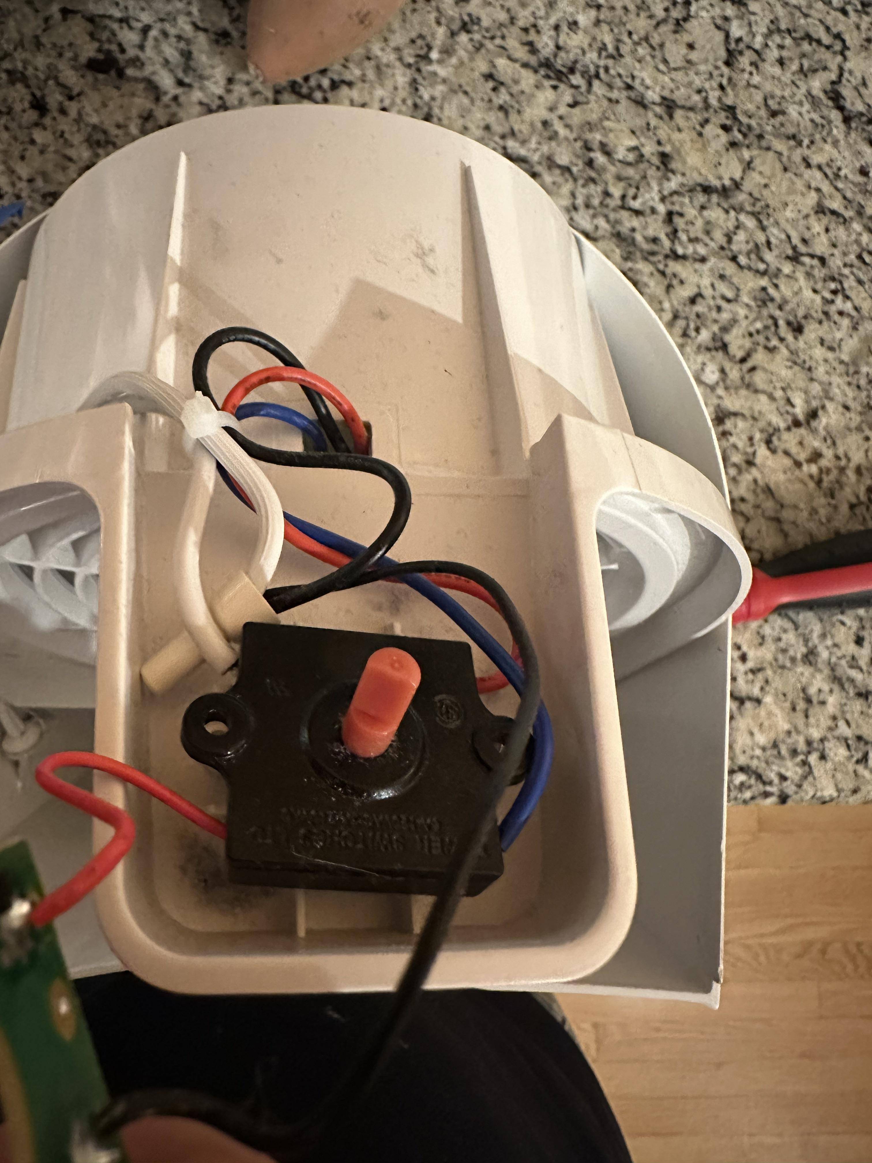 circuit analysis - Removing light from Walgreens humidifier