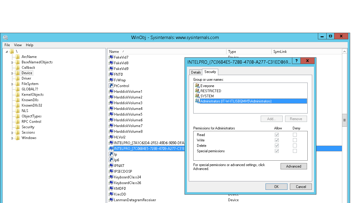 c++ ReadFile function returning error code 50 Request not supported
