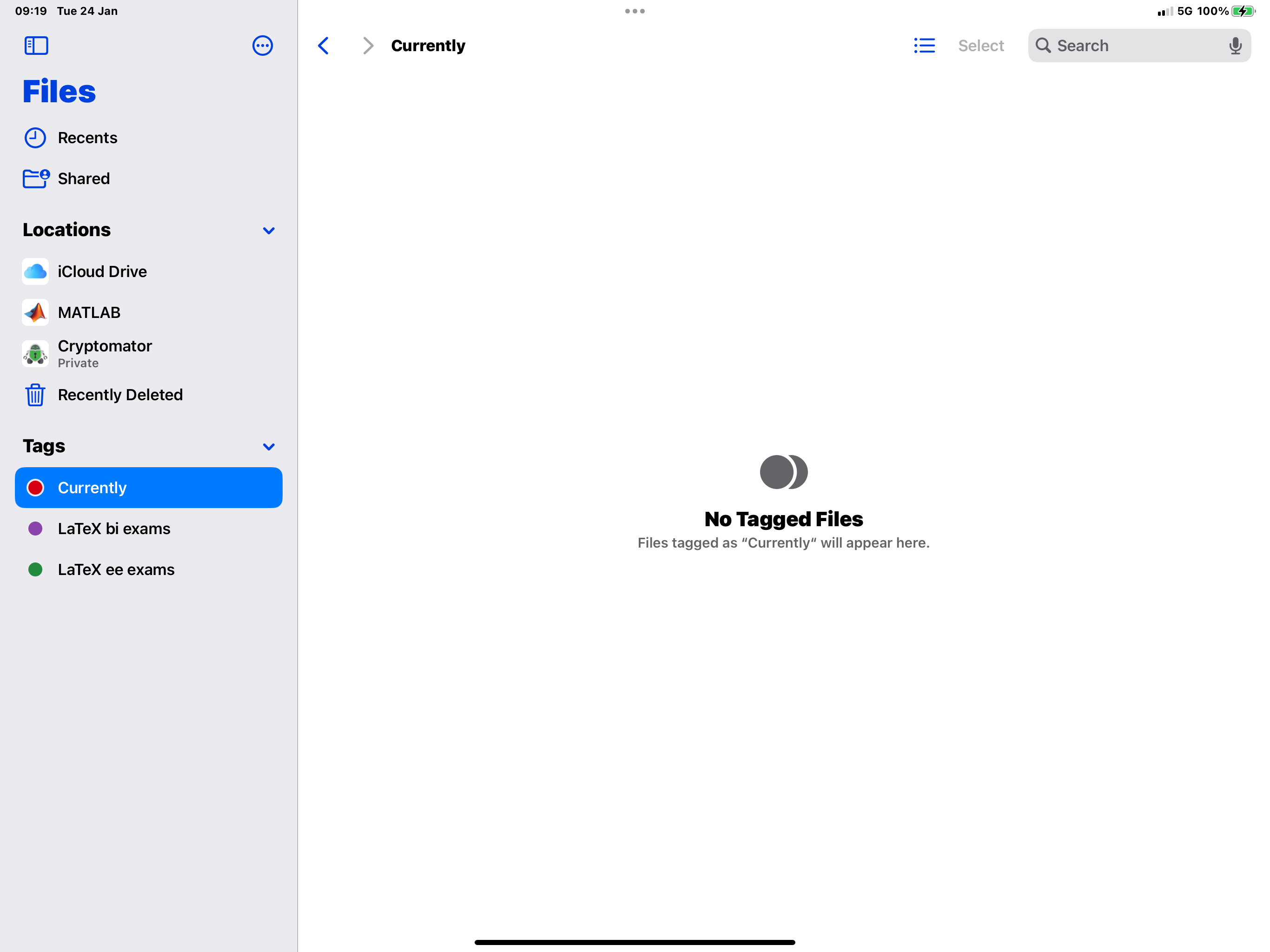 ios iCloud Drive favorites and tag items have been disappearing