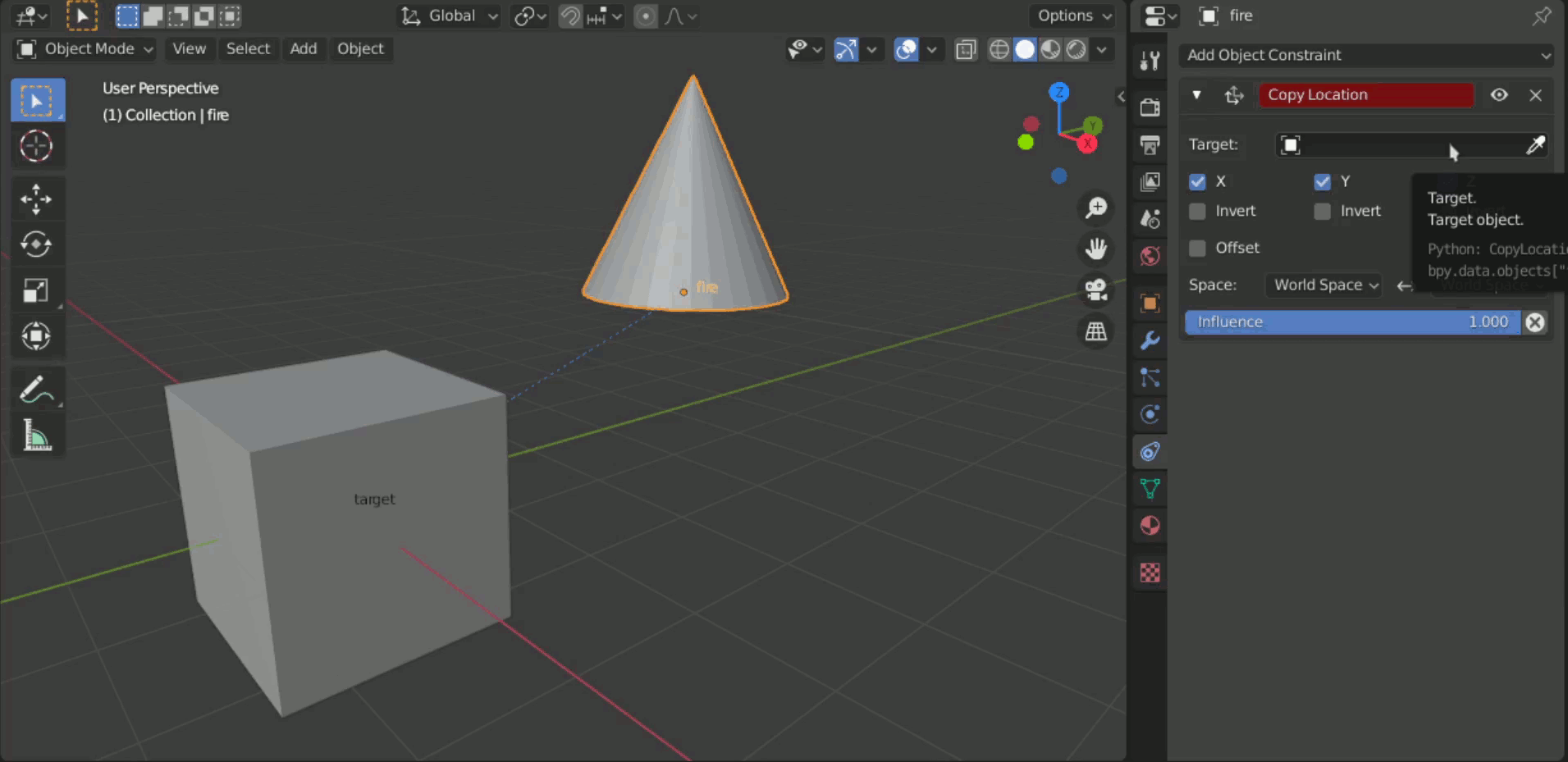 animation Joining animated model to a quick fire effect