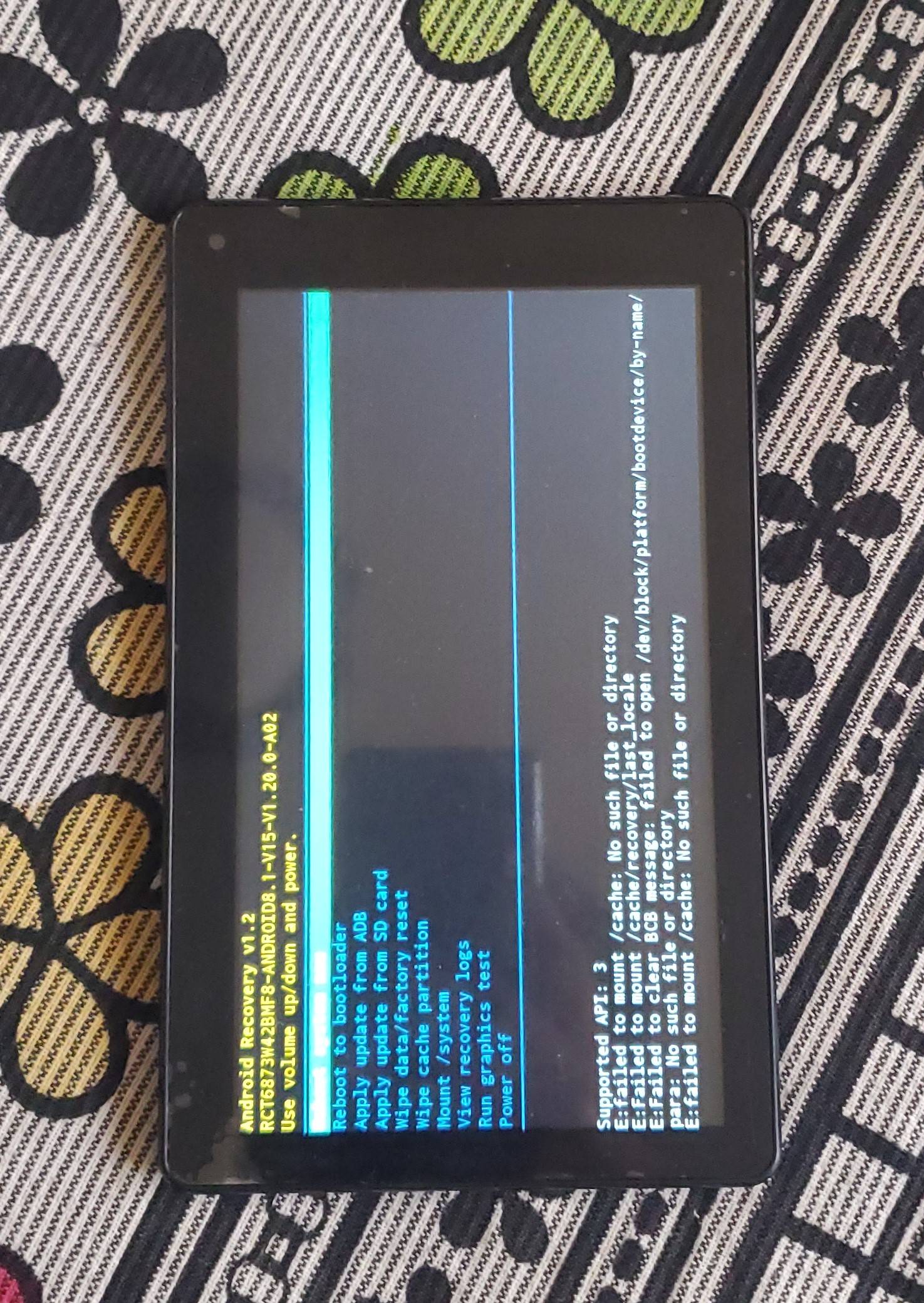rom flashing I cant find firmware for RCA Tab voyager android go