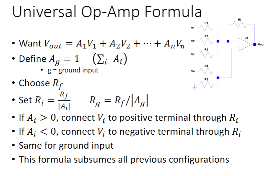 operationalamplifier Fundamentos de los OpAmp universales