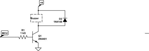 9 Volt Buzzer Circuit Diagram Wiring Diagram Networks