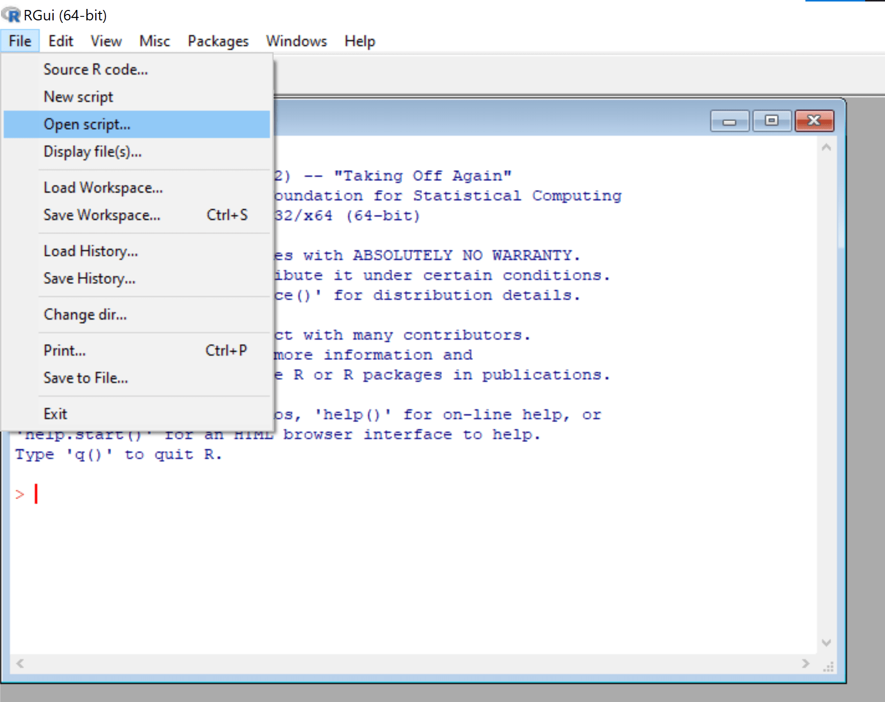 windows How do I get R files to start? Stack Overflow