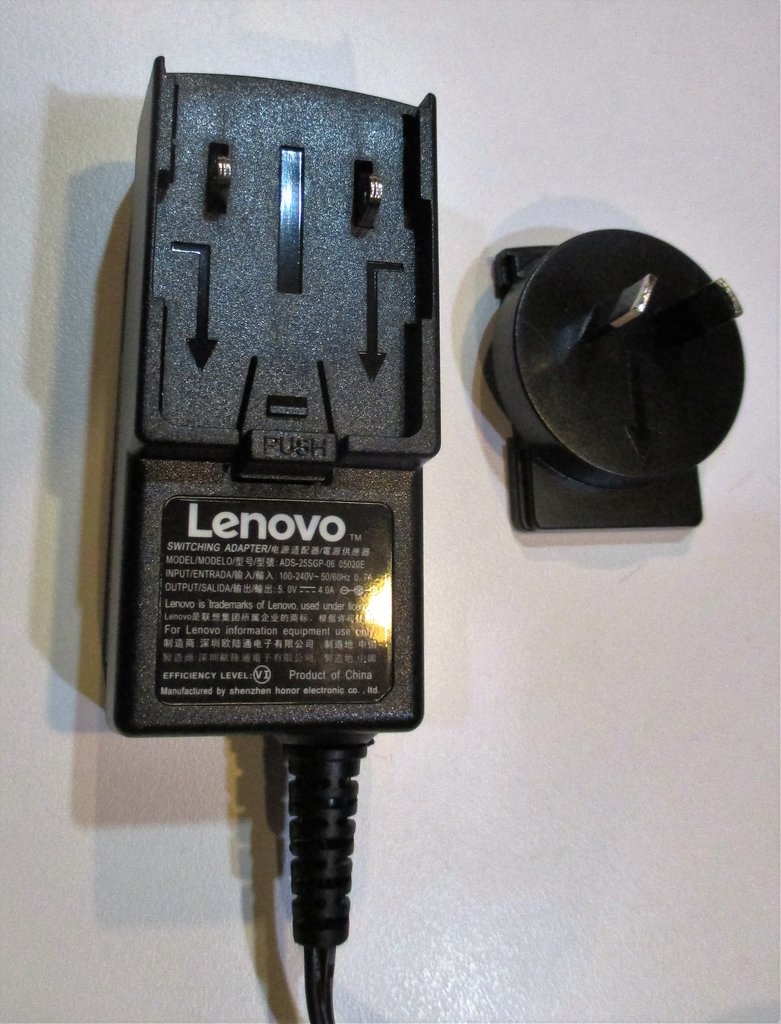 power supply Are these "slidein" interchangeable plug adapters