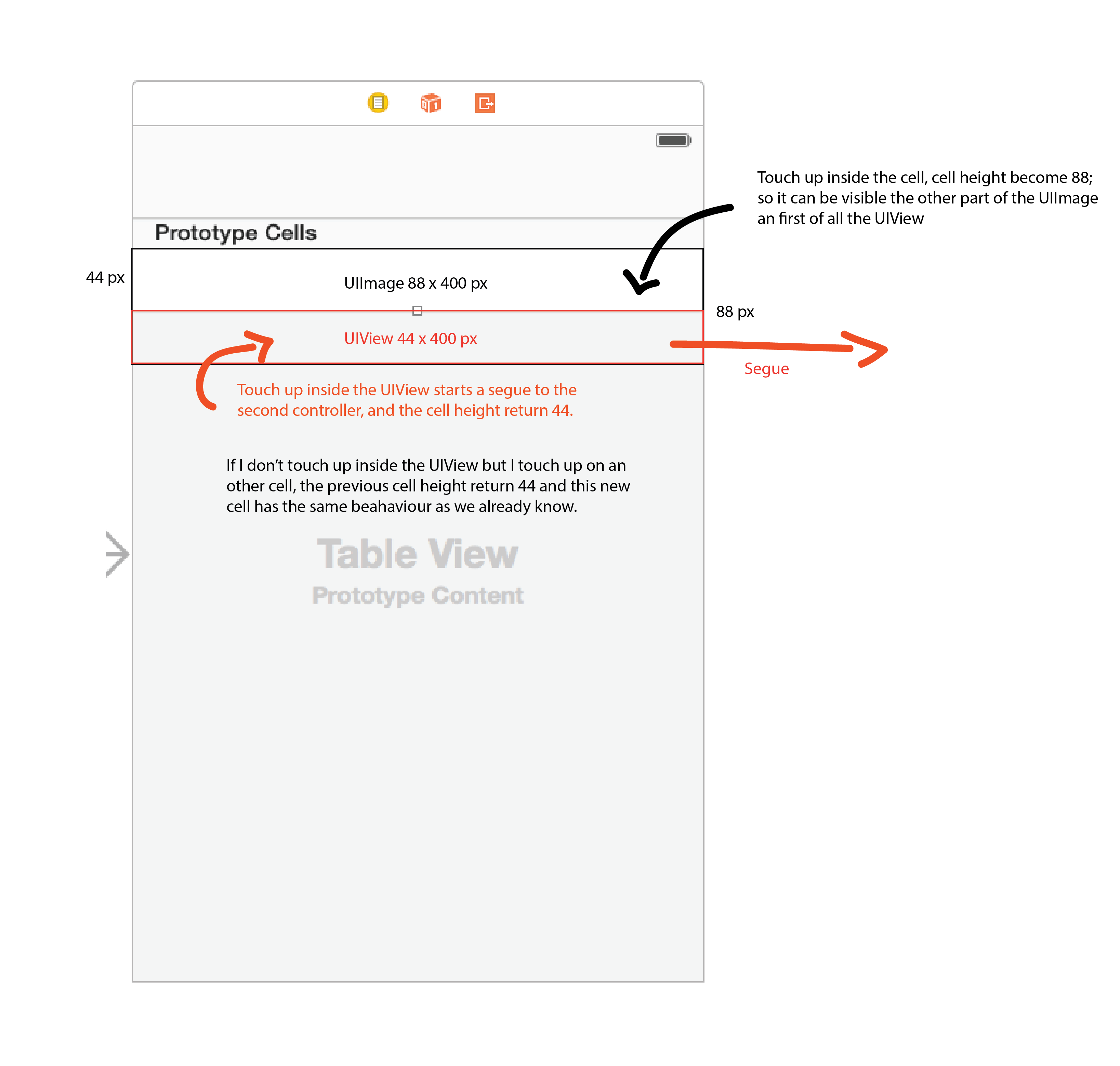 swift Change UITableViewCell height touch up inside Stack Overflow
