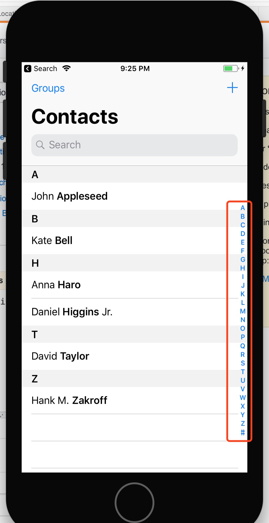 Iphone Contact List Alphabetical Order Sort Any List Alphabetically