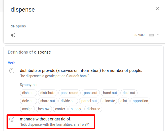 rules of court What does "Dispense with formal citation" mean? Law