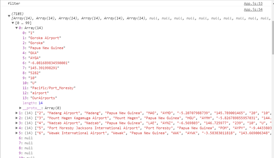 javascript Filter and remove arrays Stack Overflow