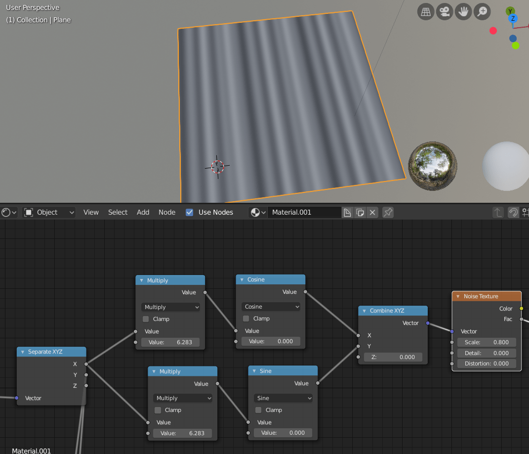 texturing How to make tileable procedural noise texture? Blender