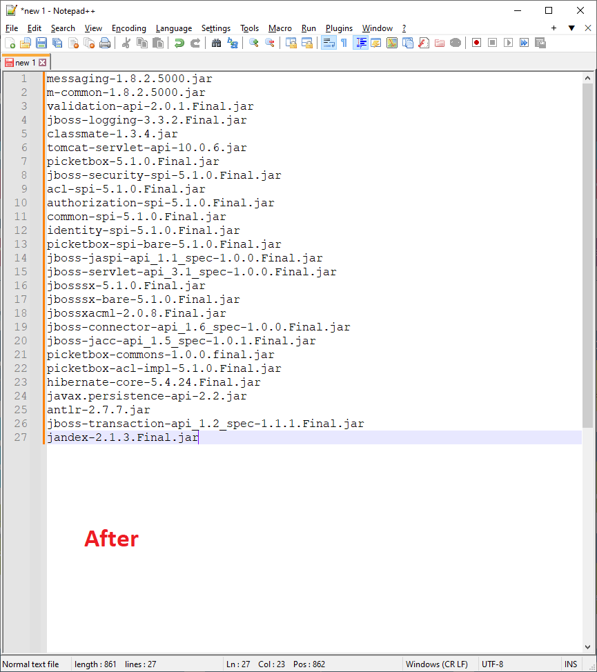 Delete the Repeated lines/Duplicate lines in a file using Regex Stack
