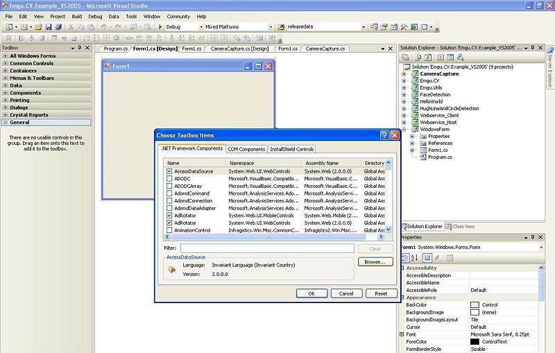 How to draw histogram using EmguCV and C Stack Overflow
