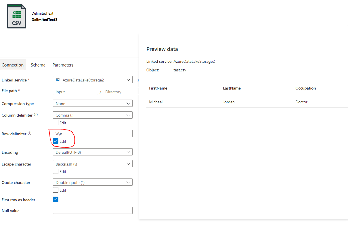 Custom Row Delimiter in Azure Data Factory (ADF) Stack Overflow