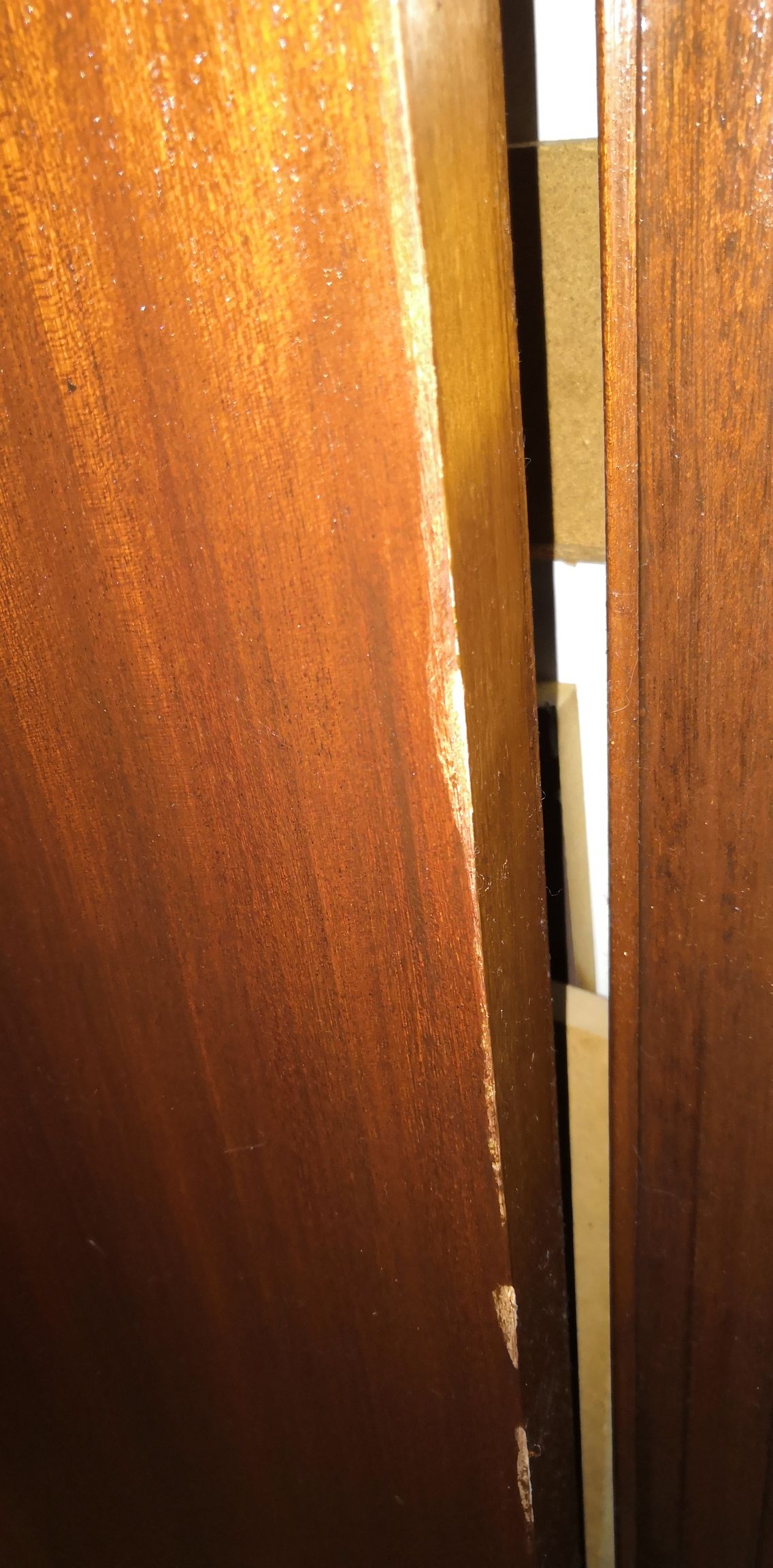 How to fix scuffs and scratches on wood door? Home Improvement