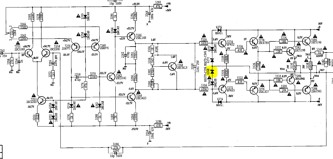 Amplifier Can a Higher Power Dissipation Zener Diode Be Used in an