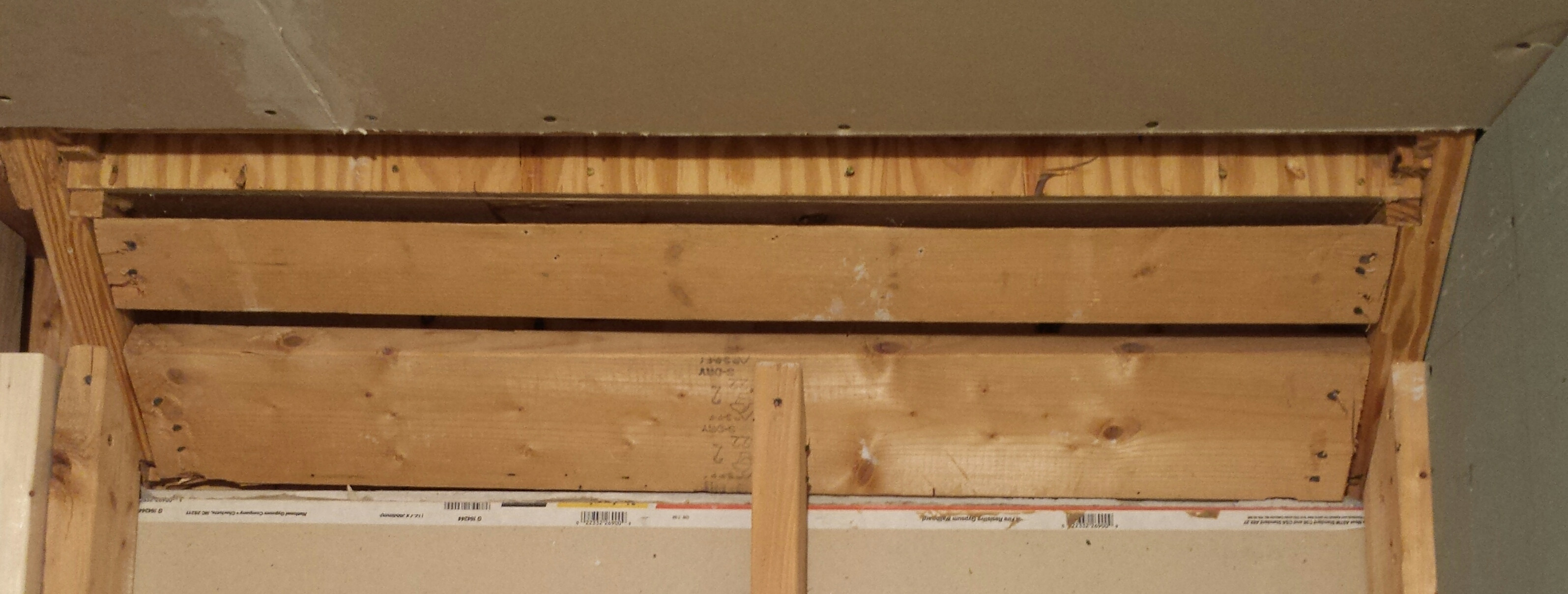 Angled drywall ceiling Home Improvement Stack Exchange